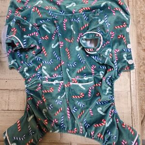 Festive Candy Cane Kids Pajamas